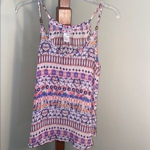 Colorful Spaghetti Strap Tank
